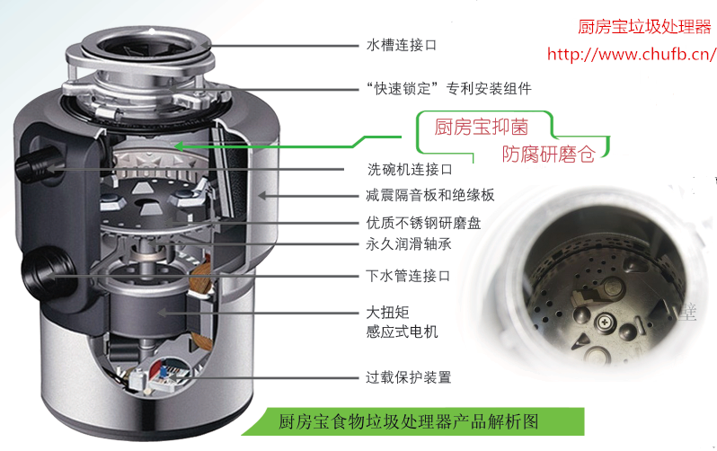 廚房寶垃圾處理器